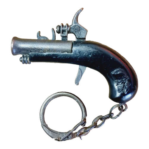 Vintage Miniature Toy Flintlock Pirate Capgun (keychain)