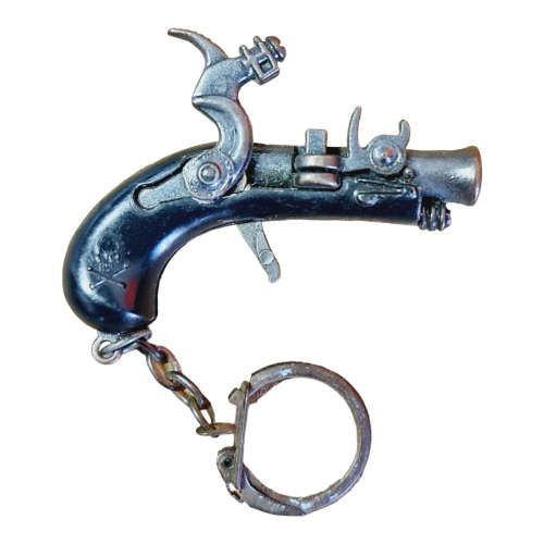 Vintage Miniature Toy Flintlock Pirate Capgun (keychain)