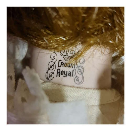 CROWN ROYAL PORCELAIN DOLL