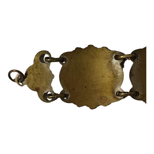 Shakespeare Bracelet, Don Quixote Link Bracelet, Spanish Souvenir || European Costume Tourist Estate