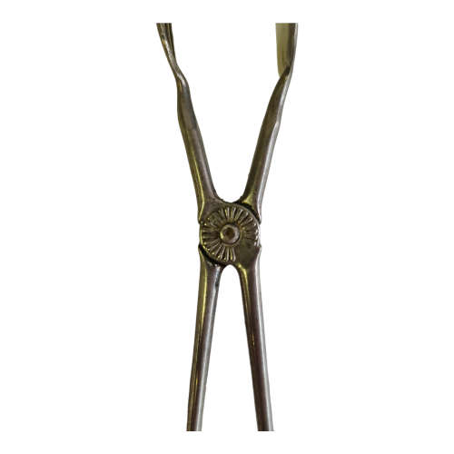 Vintage Silver Plated French Style Salad Tongs