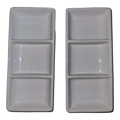 Fortis Hotelware Three Divided Rectangular Dish x 4