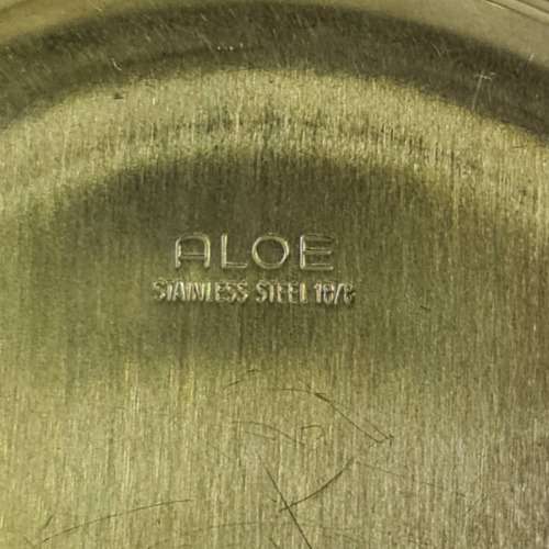 South African Vintage Aloe 18/8 Stainless Steel container
