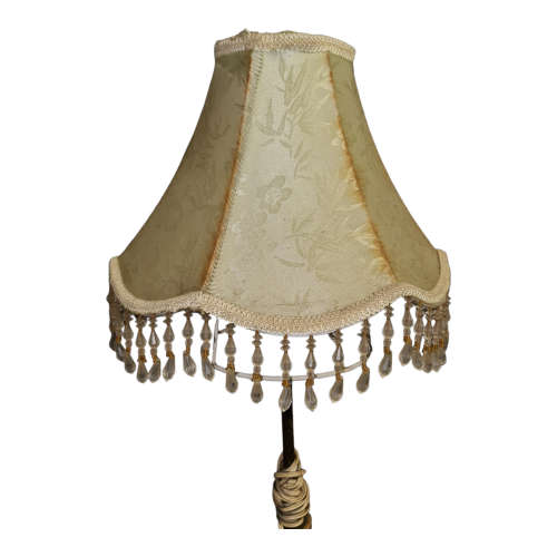 Porcelain Italy Roman Horses & Chariot  - lamp - quite large