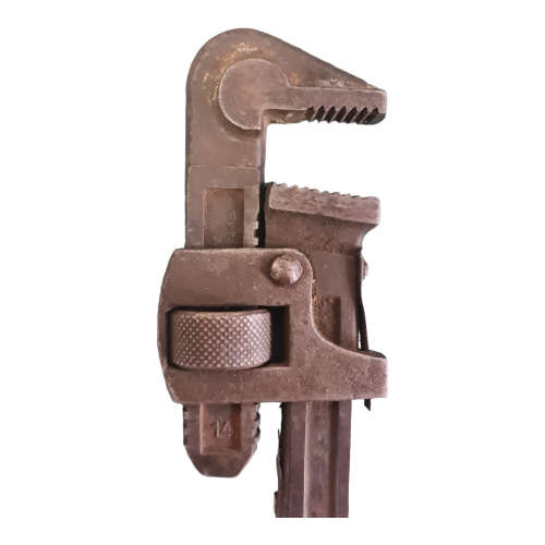 Safrex Guaranteed - Heavy Duty Steel Pipe Wrench Monkey Plumber - 14 inch