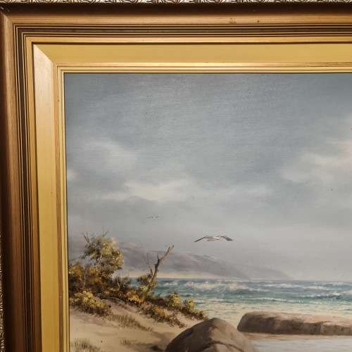 Large Rob Macintosh Oil Painting signed 1984