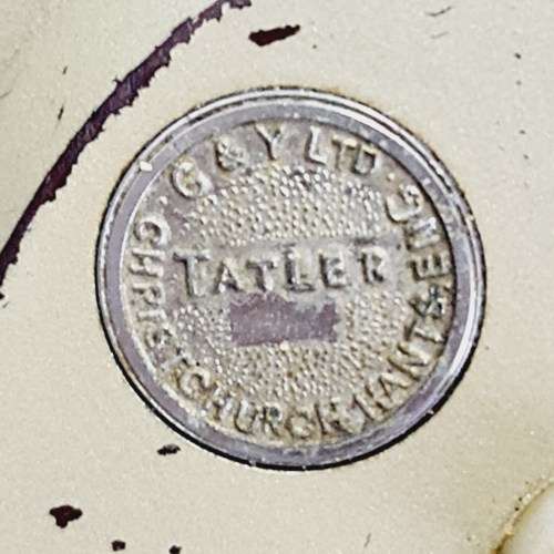 Vintage Tatler fishing reel, Made in England.