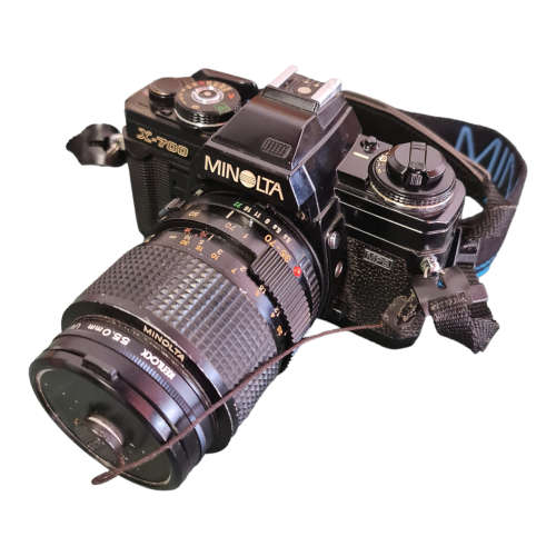 Minolta X-700 MPS film camera combo