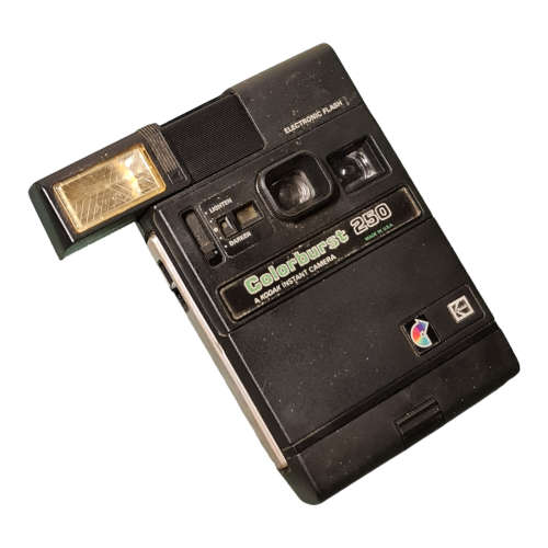 Kodak colorburst 250 camera with Kodak bag.