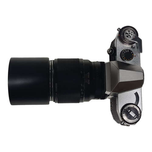 Practica PL nova IB film camera, Meyer-Optik and Sigma Telemax lenses, storage bags, combo