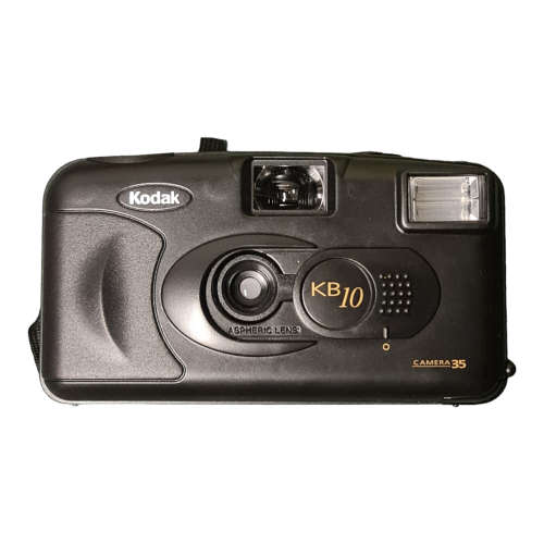 Kodak KB10 film camera and Kodak Gold 100 film pack