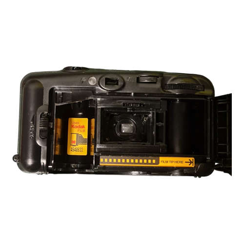 Kodak KB10 film camera and Kodak Gold 100 film pack