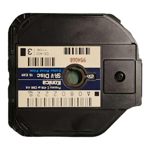 Kodak disc 4000 and 4100 film disc cameras