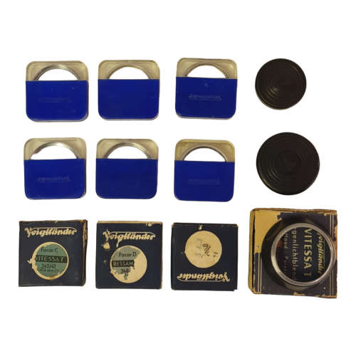 Vintage Voigtlander Lens Filters West Germany