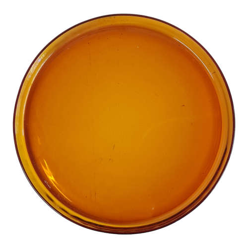 Vintage Duralex France Amber Serving Tray