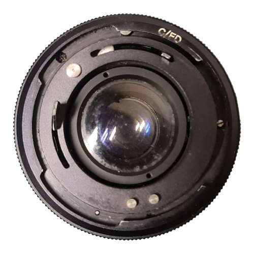 Vivitar 70-150mm 1:3.8 camera lens with bag.