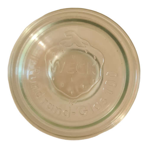 Vintage Weck Rundrand-Glas 100 glass jam jar