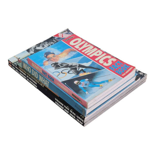 5 x Historical informational books.