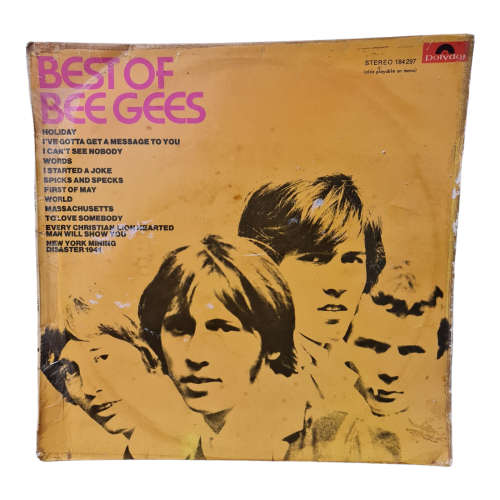 The Bee Gees- two Vinyl LP records