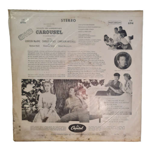 Carousel, Rodgers and Hammerstein`s - Vinyl LP record