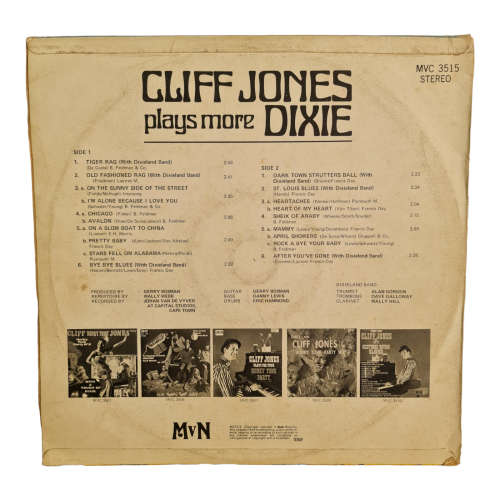 Cliff Jones, plays more Dixie - Vinyl LP record