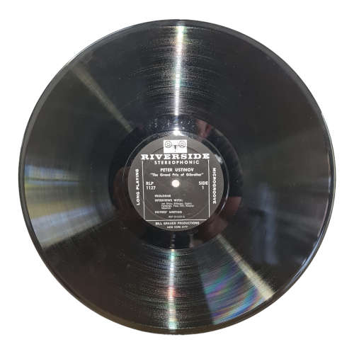 Peter Ustinov in Stereo, The Grand Prix of Gibraltar - Vinyl LP record