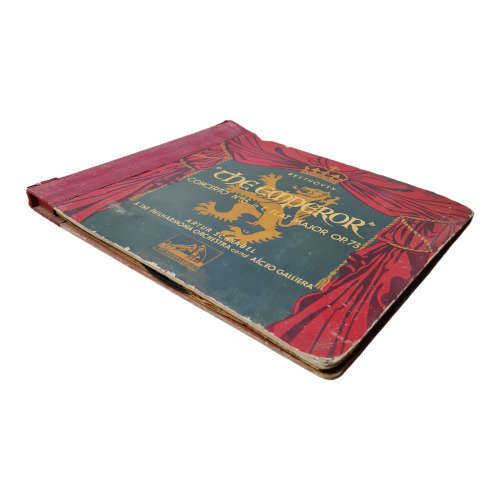 beethoven `the emperor` Concerto no 5 in Flat Major OP.73 vinyl records - five Vinyl LP records