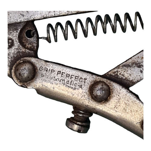 Chrom Vanadium, Grip Perfect Automatic, D.B. Patent vice grip