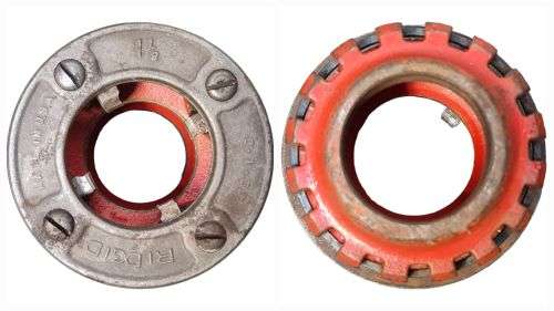 RIDGID Model 12-R Exposed Ratchet Pipe Threader Set