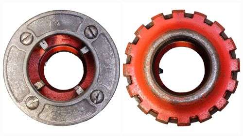 RIDGID Model 12-R Exposed Ratchet Pipe Threader Set