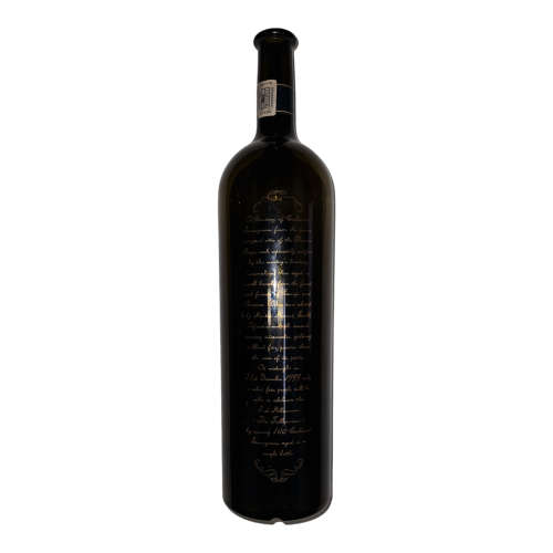 Large empty 1.5L wine bottle - Trillenium 1997.