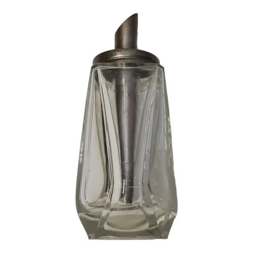 Antique Sugar Beak Spout Stainless Steel Engraved Flower