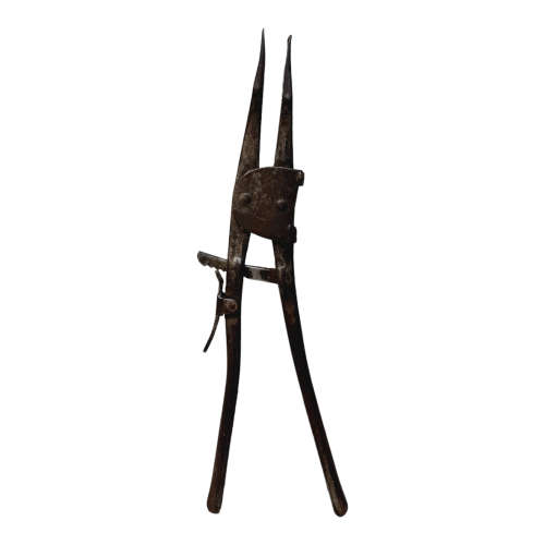 Antique Flat head Valve Spring Compressor Tool cast iron Fay-Pat.Mar.16.1920 Bridgeport