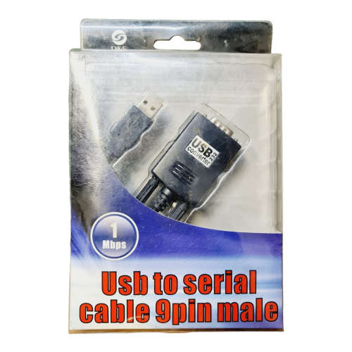 D&S USB to serial RS232 converter, cable 9 pin male