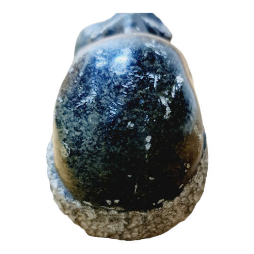 African man head - Soapstone art.