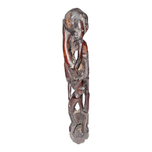 African wood carved sculpture