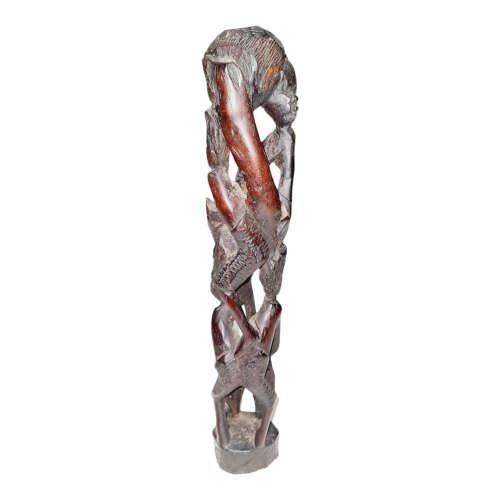 African wood carved sculpture