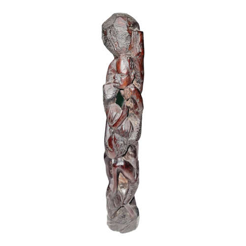 African wood carved sculpture