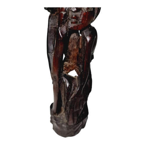 African wood carved sculpture