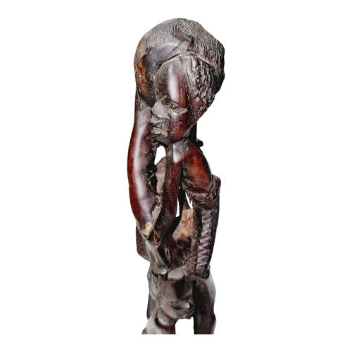 African wood carved sculpture