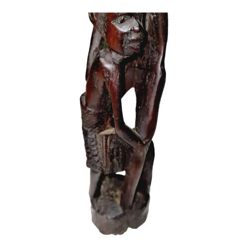 African wood carved sculpture