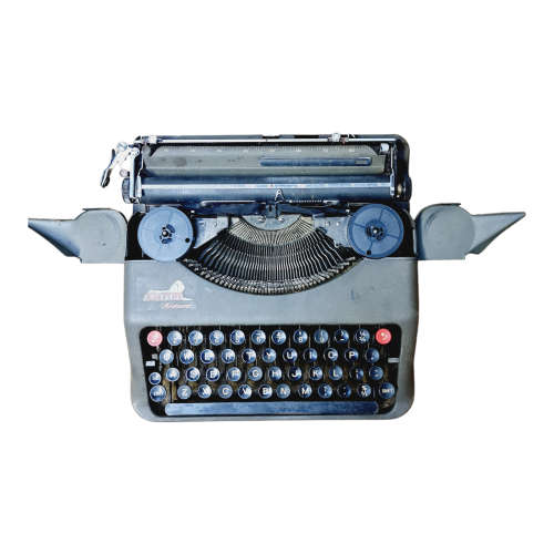 Vintage EMPIRE Aristocrat Portable Manual Typewriter Made in England