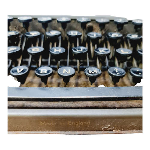 Vintage EMPIRE Aristocrat Portable Manual Typewriter Made in England