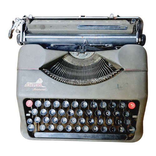 Vintage EMPIRE Aristocrat Portable Manual Typewriter Made in England
