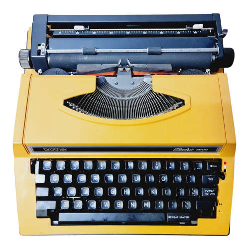 Brother typewriter electric 3600