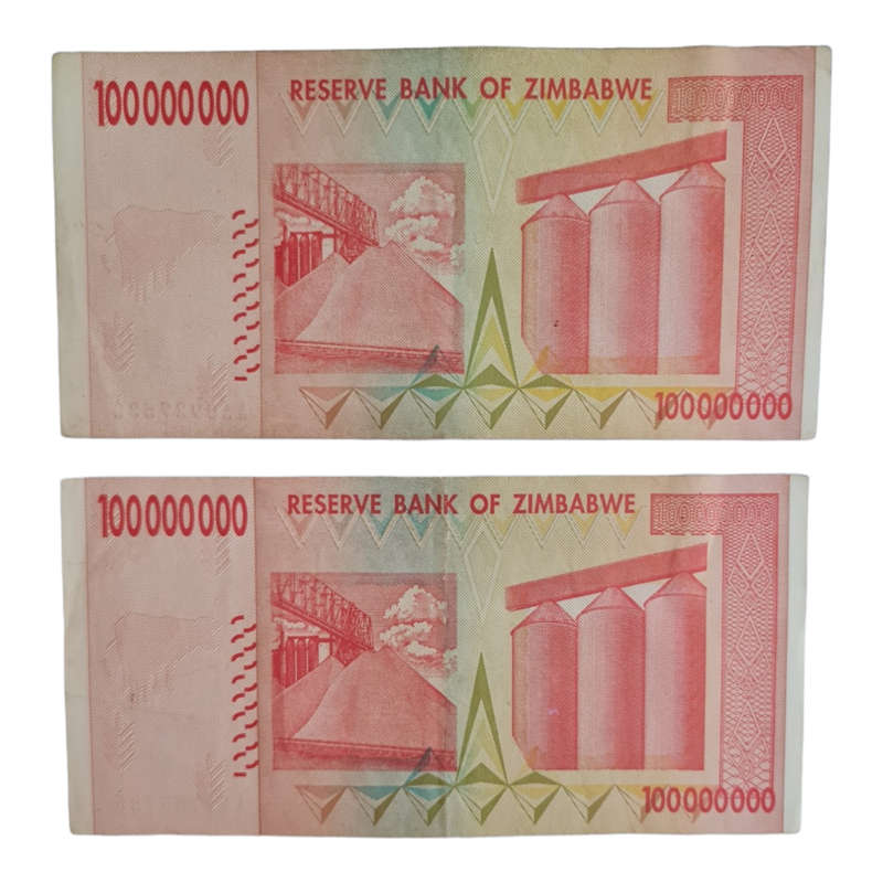 Zimbabwe 100 Million Dollars, 2008