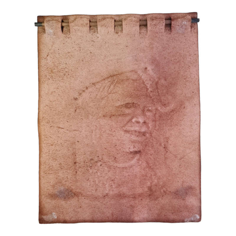 Nampak Embossed Leather Picture Traditional Africa Theme
