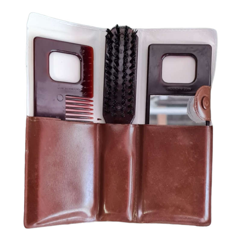 VINTAGE GRAND CANYON SOUVENIR - MIRROR, BRUSH & COMB SET