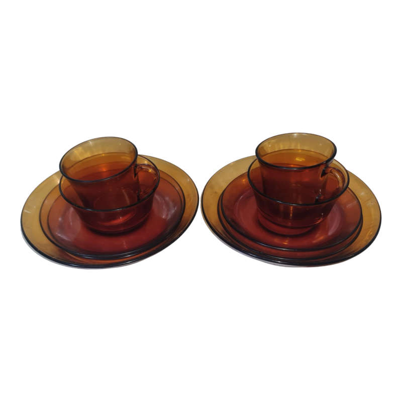 Duralex Amber Glassware