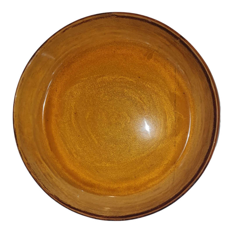Amber serving dish
